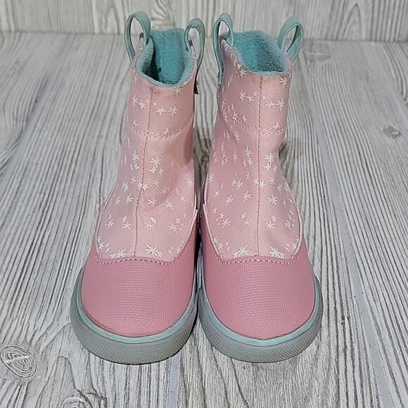 See Kai Run Ripley Weatherproof Pull On Boots Pink Kids Size Toddler 5 - Picture 3 of 14